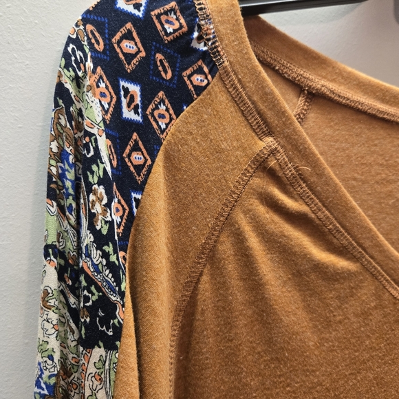 Oversized Boho Long-sleeved Shirt NWOT - Picture 12 of 13